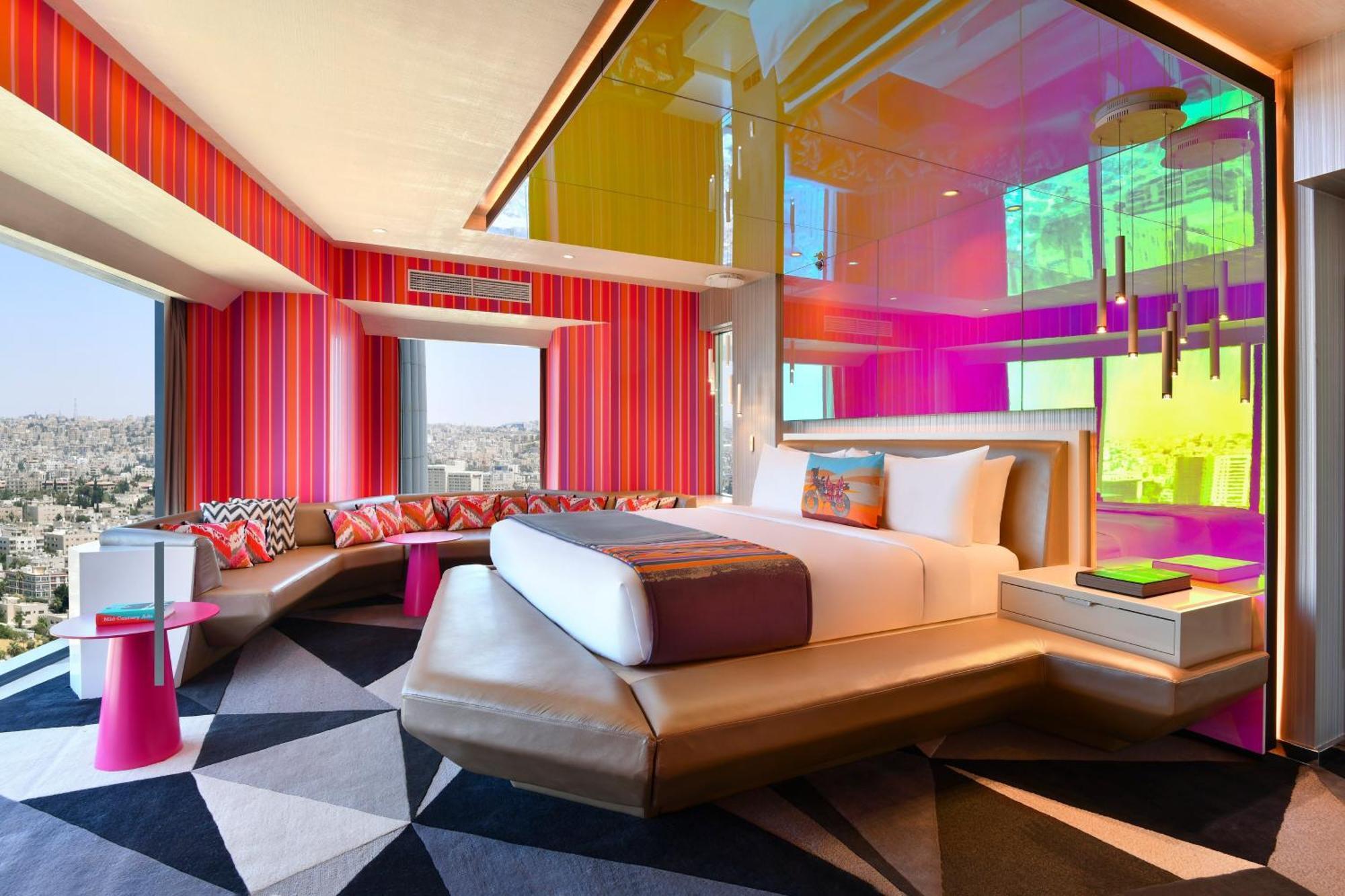 ดับเบิลยู อัมมัน Hotel อัมมาน ภายนอก รูปภาพ A suite at the W Amman