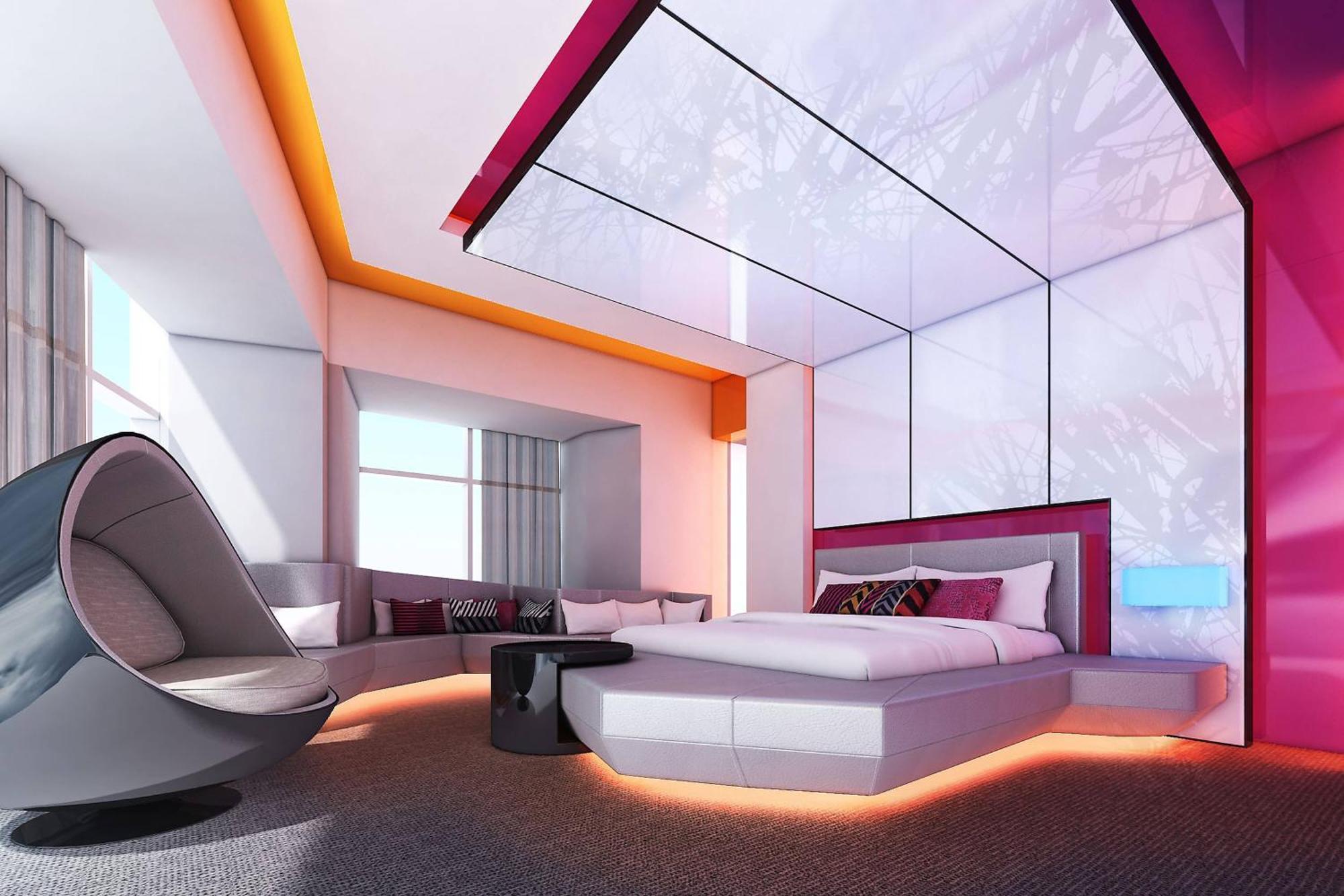 ดับเบิลยู อัมมัน Hotel อัมมาน ภายนอก รูปภาพ A bedroom