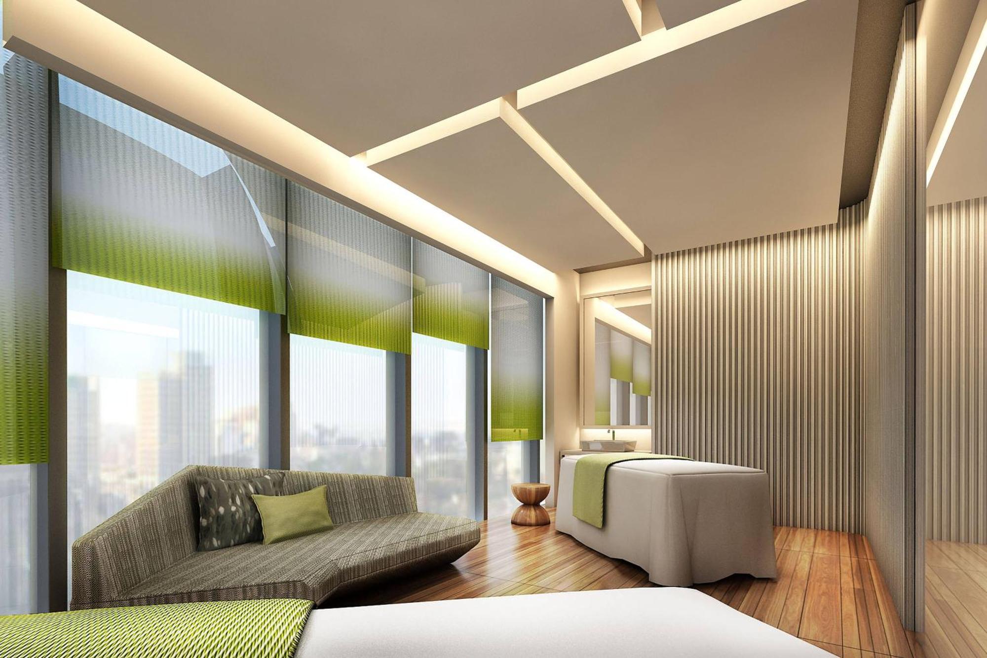 ดับเบิลยู อัมมัน Hotel อัมมาน ภายนอก รูปภาพ A room at the hotel